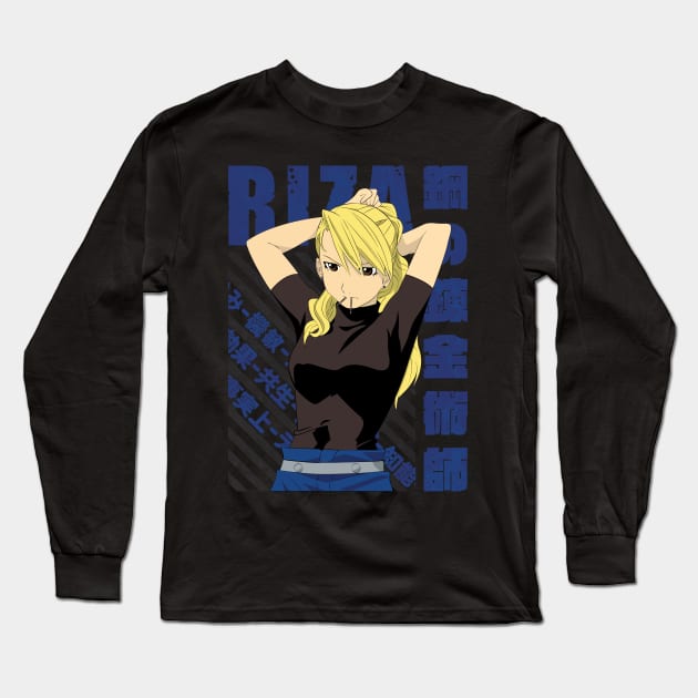 Fullmetal Alchemist - Riza Hawkeye Long Sleeve T-Shirt by Recup-Tout